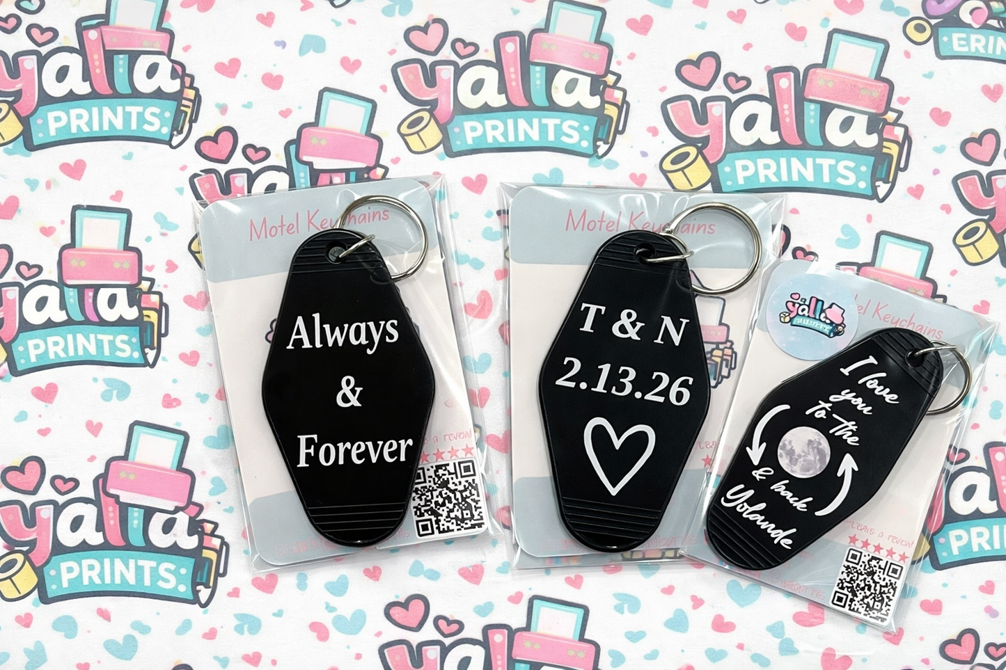 Custom Couple Keychain