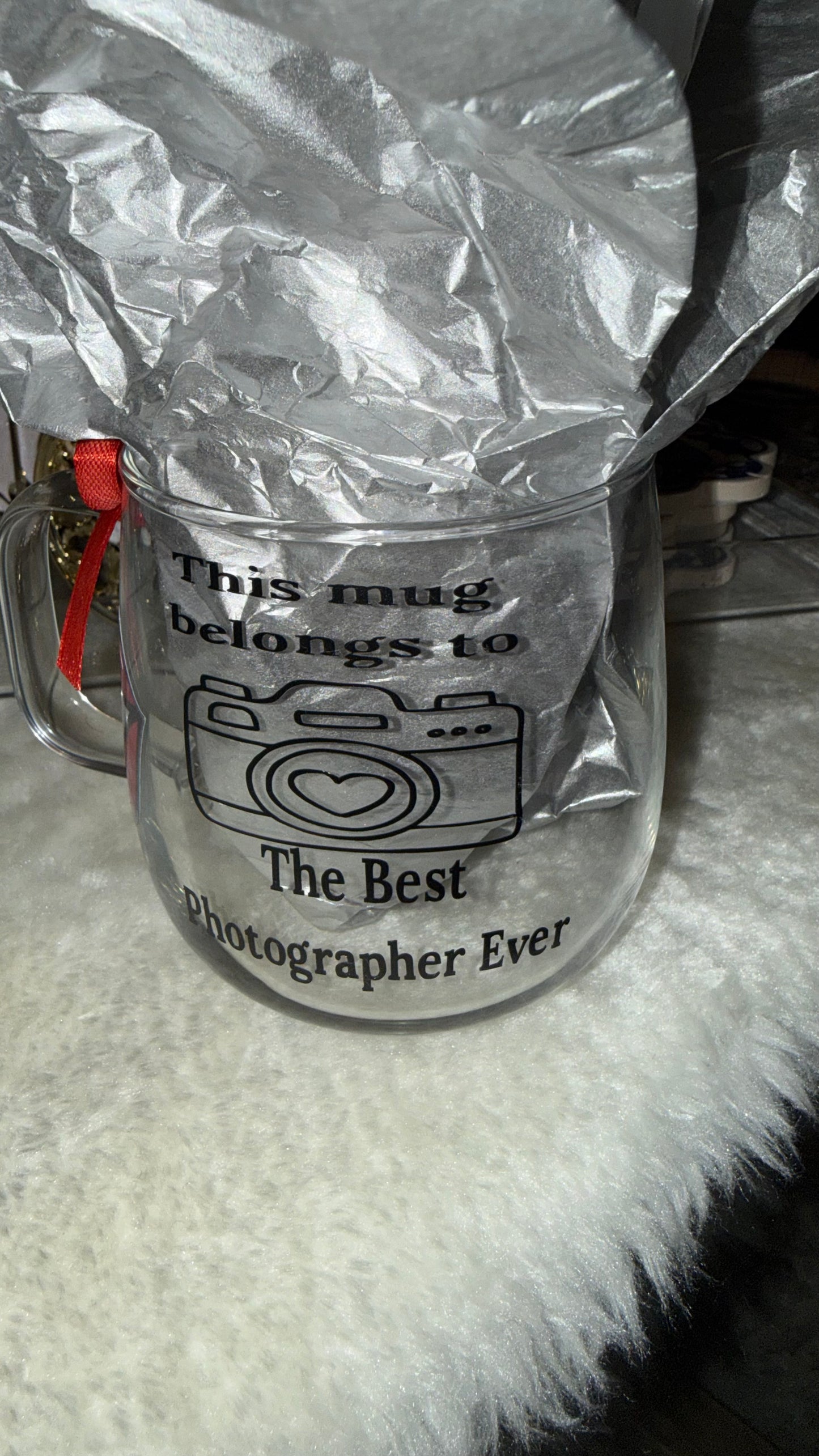 Personalized Glass Mug