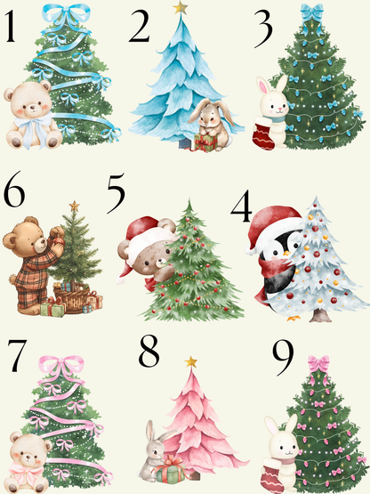 Personalized Baby’s First Christmas Acrylic Ornament – Custom Name & Design