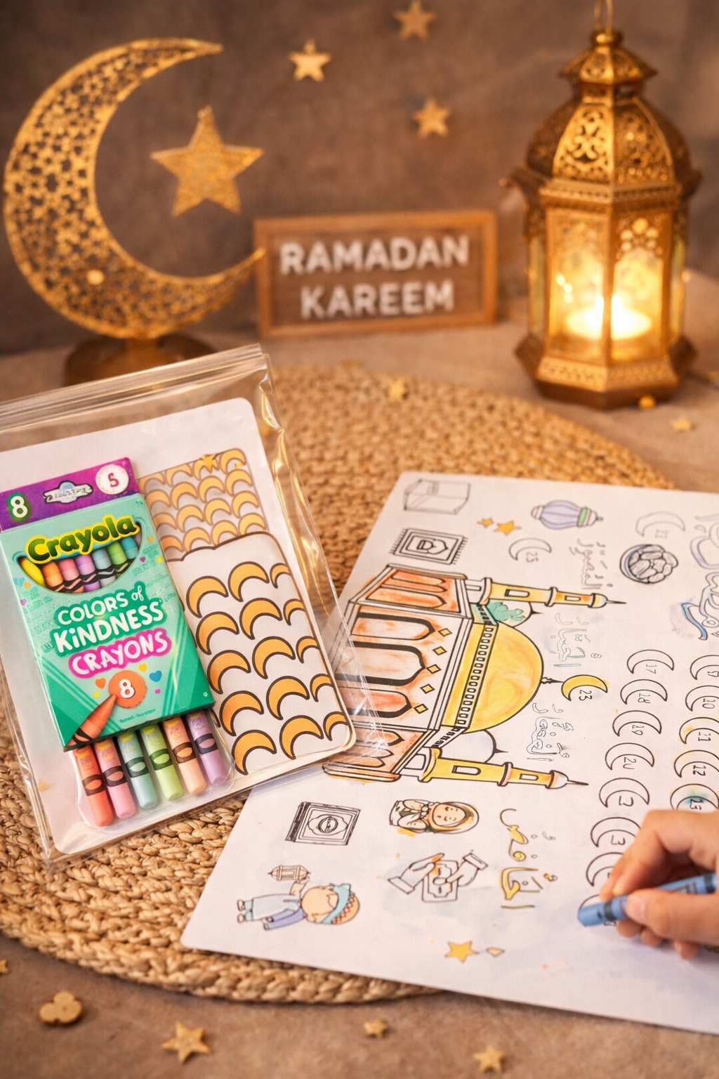 Ramadan Kids Activity Kit – Fasting Tracke