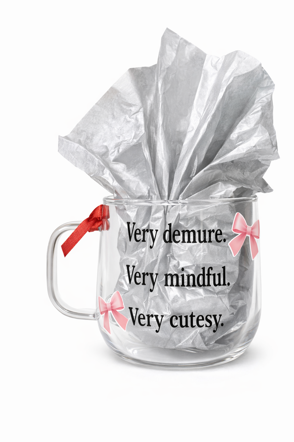 Personalized Glass Mug