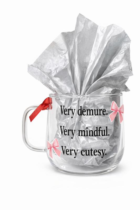 Personalized Glass Mug