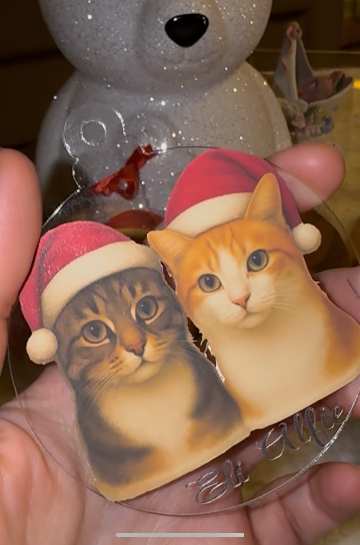 Pet Photo Ornament – Personalized Christmas Keepsake