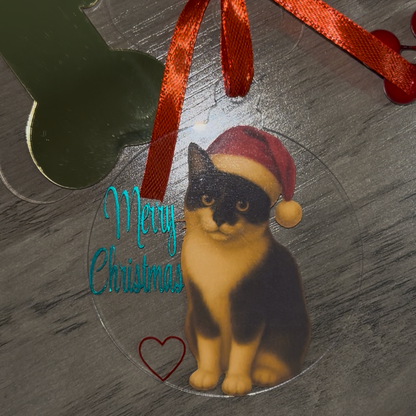 Pet Photo Ornament – Personalized Christmas Keepsake